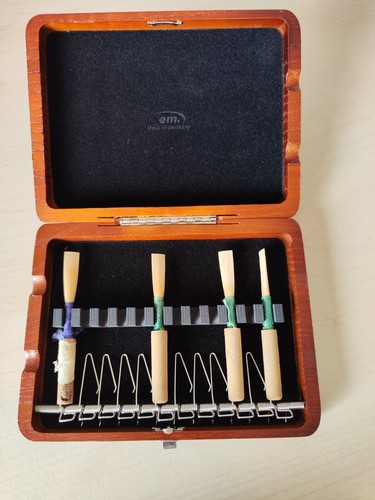 Oboenrohr etui holz - oboenrohr, 12