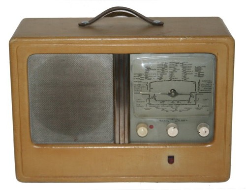 Philips röhren koffer radio - philips, röhren-koffer